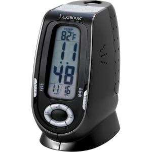LEXiBOOK Design Time Projector Alarm Clock