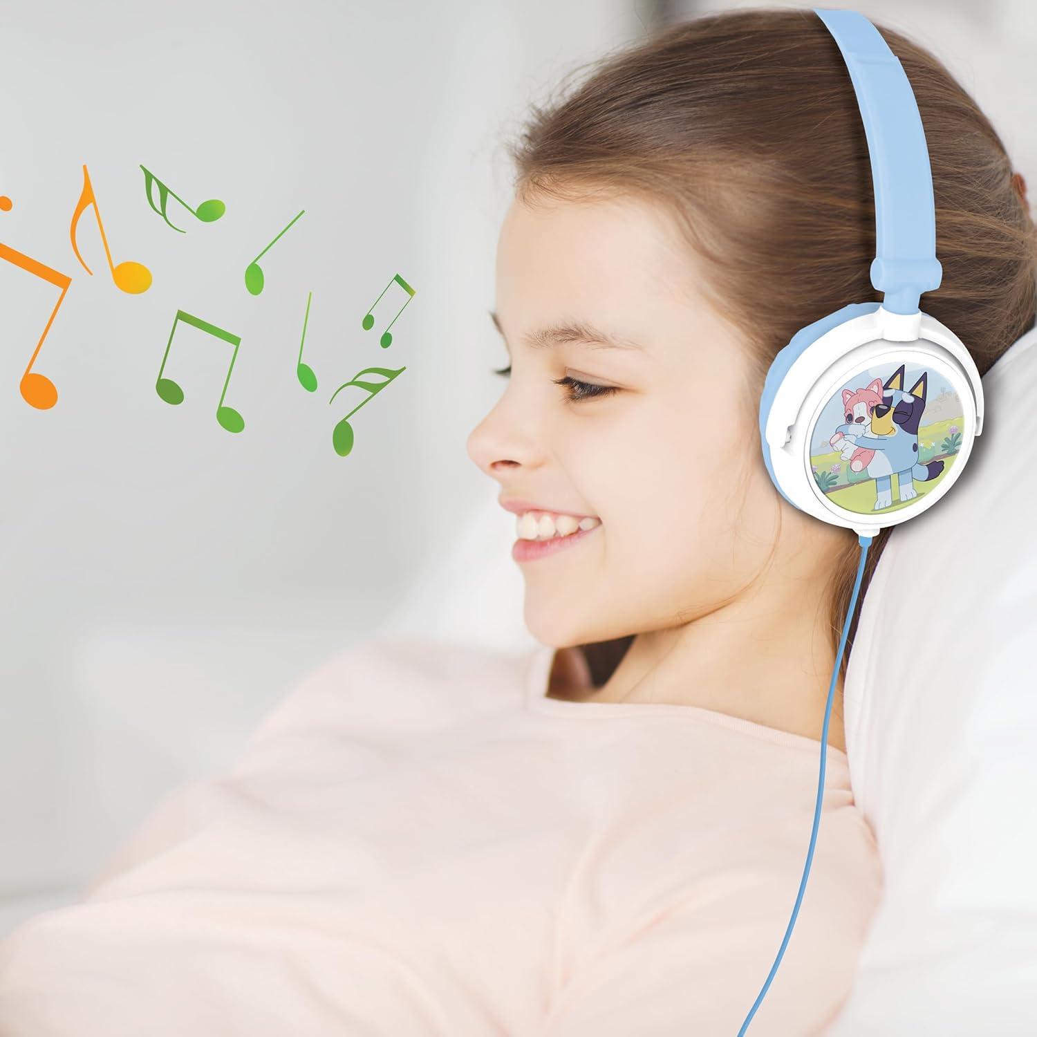 image:imageLEXIBOOK HP015BS Baby Shark NickelodeonStereo Headphone Kids Safe Volume Foldable and Adjustable BlueOrangeBluey