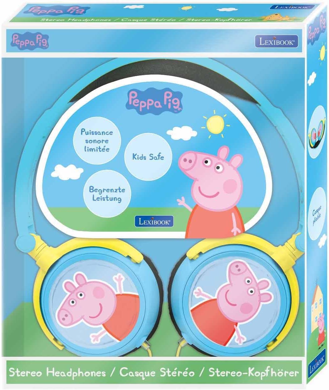image:imageLEXIBOOK HP015BS Baby Shark NickelodeonStereo Headphone Kids Safe Volume Foldable and Adjustable BlueOrangePeppa Pig