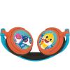 LEXIBOOK HP015BS Baby Shark Nickelodeon-Stereo Headphone, Kids Safe Volume, Foldable and Adjustable, Blue/Orange(Baby Shark)