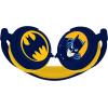 LEXIBOOK HP015BS Baby Shark Nickelodeon-Stereo Headphone, Kids Safe Volume, Foldable and Adjustable, Blue/Orange(Batman)