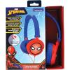 LEXIBOOK HP015BS Baby Shark Nickelodeon-Stereo Headphone, Kids Safe Volume, Foldable and Adjustable, Blue/Orange(Spider-Man)