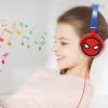 LEXIBOOK HP015BS Baby Shark Nickelodeon-Stereo Headphone, Kids Safe Volume, Foldable and Adjustable, Blue/Orange(Spider-Man)