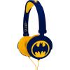 LEXIBOOK HP015BS Baby Shark Nickelodeon-Stereo Headphone, Kids Safe Volume, Foldable and Adjustable, Blue/Orange(Batman)