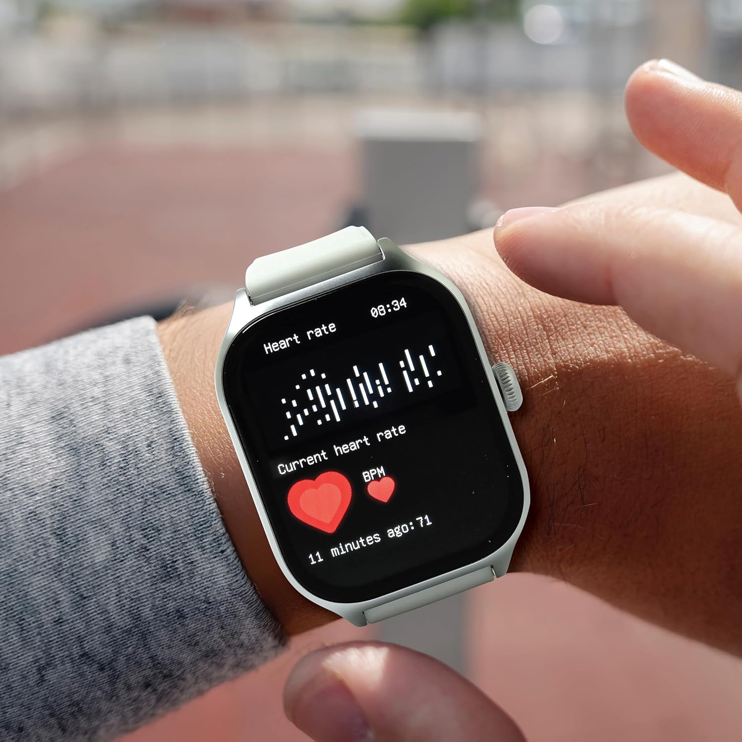 image:imageLEXiBOOK Power Watch Connected Watch Compatible with iOS and Android Receives Calls and Notifications Sports Coach with 7 Exercise Modes Complete Health Tracker Voice Assistant DMW075