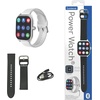 LEXiBOOK, Power Watch, Connected Watch Compatible with iOS and Android, Receives Calls and Notifications, Sports Coach with 7 Exercise Modes, Complete Health Tracker, Voice Assistant, DMW075